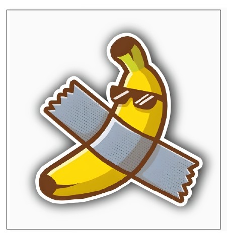 موز - استیکرشاپ